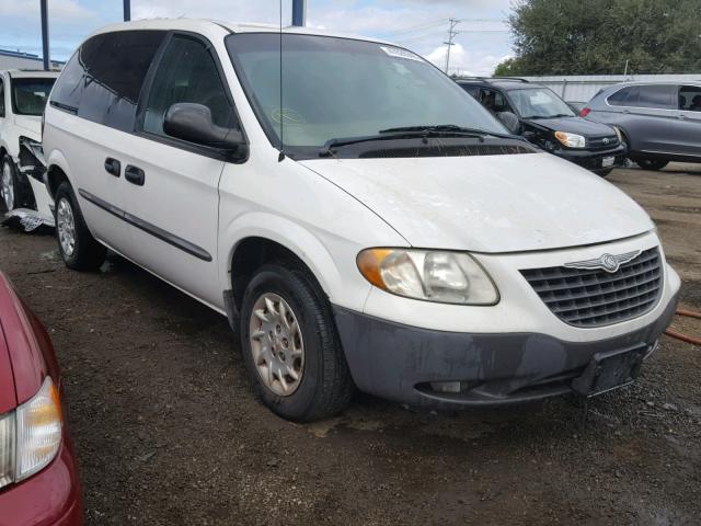 1C4GJ25392B604163 - 2002 CHRYSLER VOYAGER WHITE photo 1