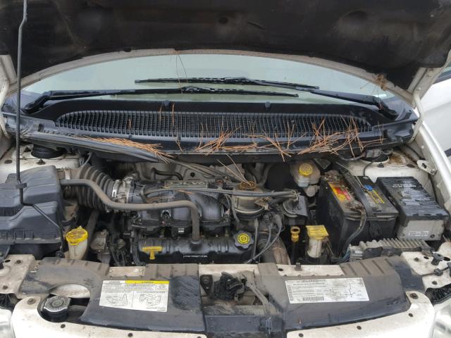 1C4GJ25392B604163 - 2002 CHRYSLER VOYAGER WHITE photo 7