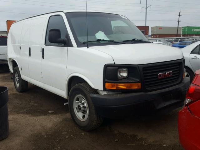 1GTZ7TBG6D1169809 - 2013 GMC SAVANA G35 WHITE photo 1