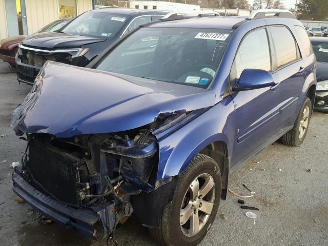 2CKDL63F676016001 - 2007 PONTIAC TORRENT BLUE photo 2