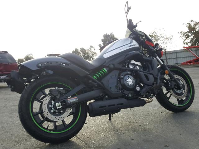 JKAENEE19JDA02536 - 2018 KAWASAKI EN650 E GRAY photo 4