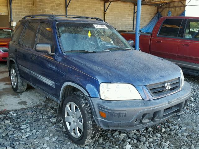 JHLRD1844VC011584 - 1997 HONDA CR-V LX BLUE photo 1