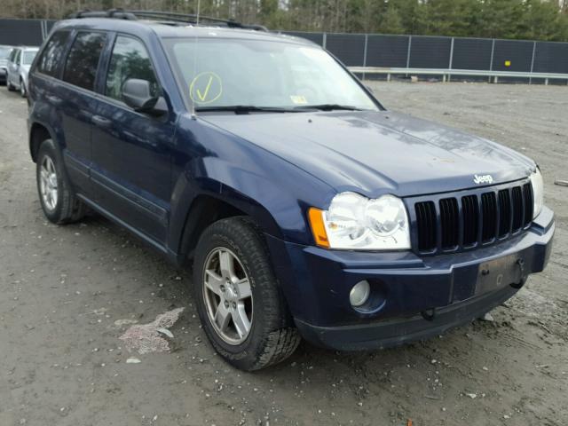 1J4HR48N15C586773 - 2005 JEEP GRAND CHER BLUE photo 1