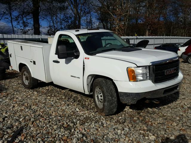 1GD02ZCG0EF163769 - 2014 GMC SIERRA K25 WHITE photo 1