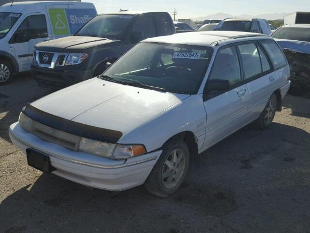 3MASM15J4SR635276 - 1995 MERCURY TRACER BAS WHITE photo 2