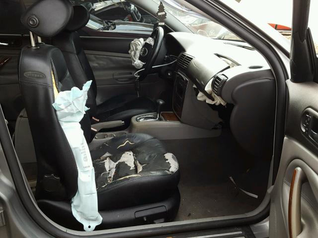 WVWRH63B52P061936 - 2002 VOLKSWAGEN PASSAT GLX GRAY photo 5