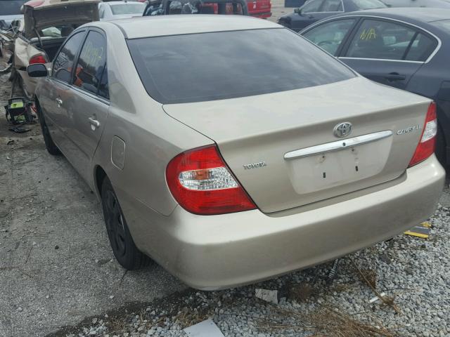 4T1BE32K94U839309 - 2004 TOYOTA CAMRY LE 棕色 照片 3