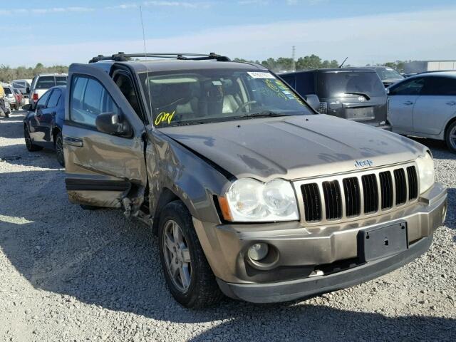 1J4GS48K76C153112 - 2006 JEEP GRAND CHER GRAY photo 1