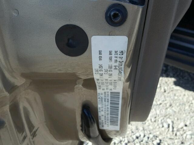 1J4GS48K76C153112 - 2006 JEEP GRAND CHER GRAY photo 10