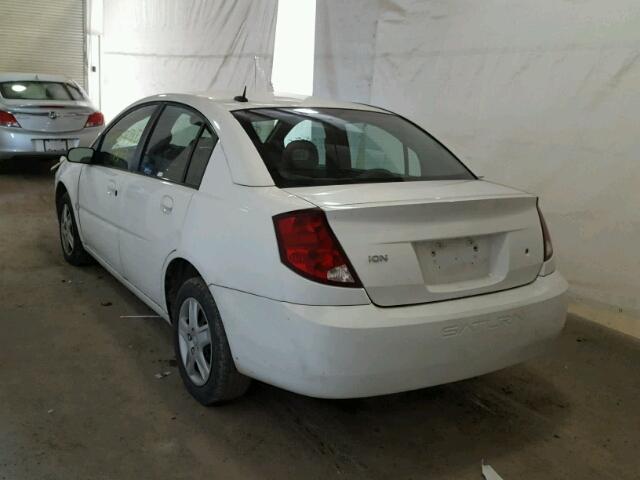 1G8AJ55F46Z128848 - 2006 SATURN ION WHITE photo 3