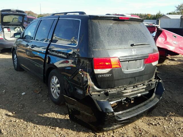 5FNRL3H74AB060383 - 2010 HONDA ODYSSEY EX BLACK photo 9