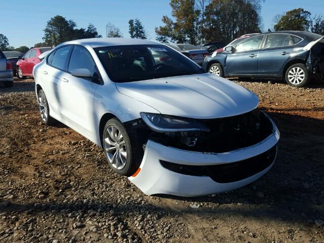 1C3CCCBB7GN146546 - 2016 CHRYSLER 200 S WHITE photo 1