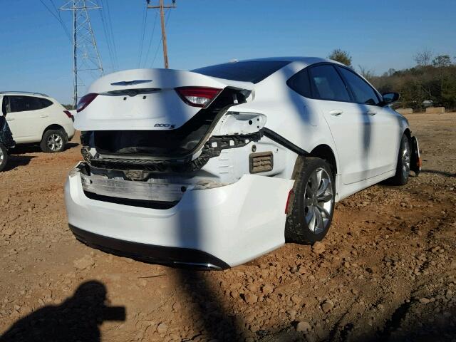 1C3CCCBB7GN146546 - 2016 CHRYSLER 200 S WHITE photo 4