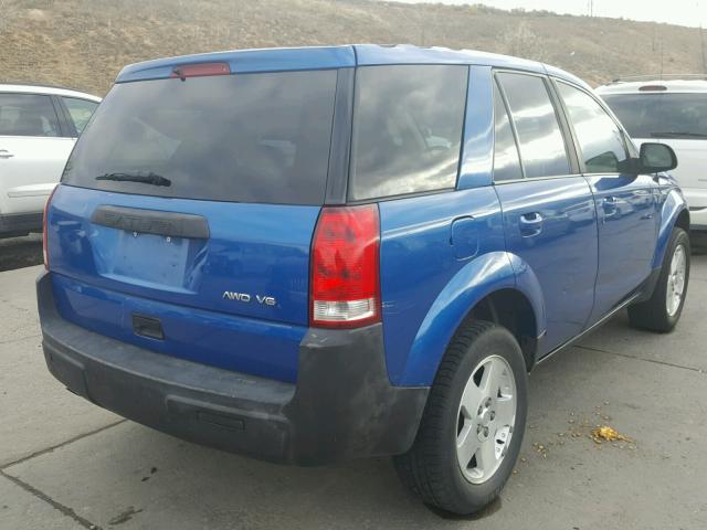 5GZCZ63494S883822 - 2004 SATURN VUE BLUE photo 4