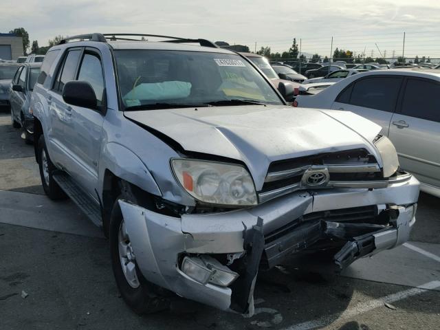 JTEZU14R358037719 - 2005 TOYOTA 4RUNNER SR SILVER photo 1