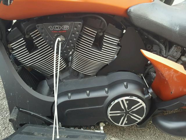 5VPDW36N1D3017514 - 2013 VICTORY MOTORCYCLES CROSS COUN ORANGE photo 7