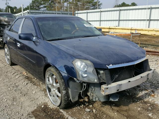 1G6DM57N030126788 - 2003 CADILLAC CTS BLUE photo 1