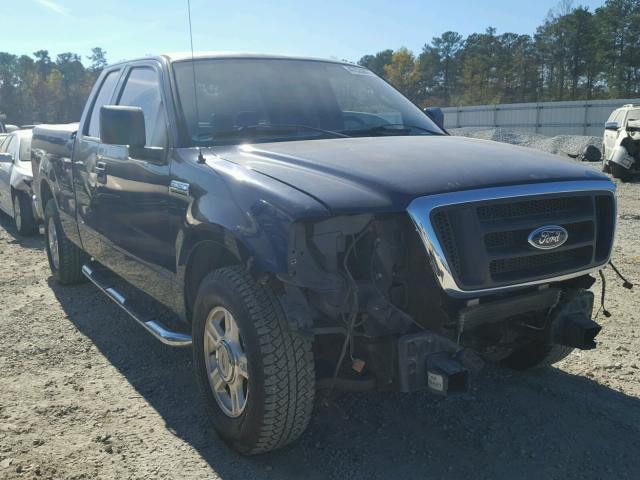 1FTRX12WX4NA42565 - 2004 FORD F150 BLUE photo 1