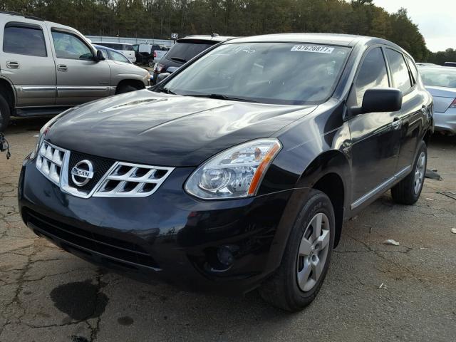 JN8AS5MT1BW150221 - 2011 NISSAN ROGUE S BLACK photo 2