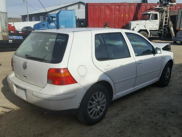 9BWGL61J264007197 - 2006 VOLKSWAGEN GOLF GLS WHITE photo 4