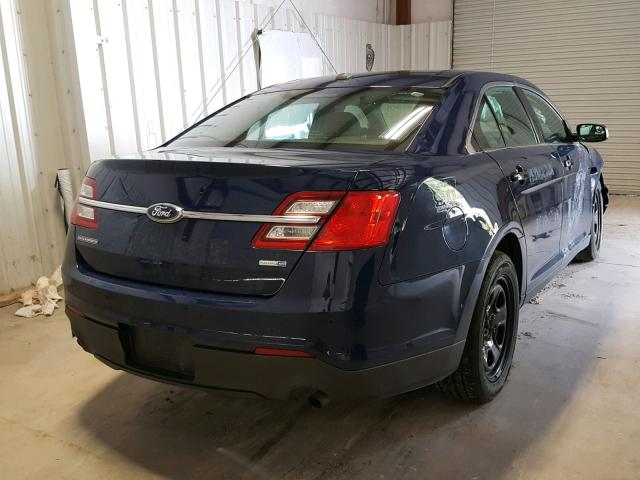 1FAHP2MK6FG122809 - 2015 FORD TAURUS POL BLUE photo 4