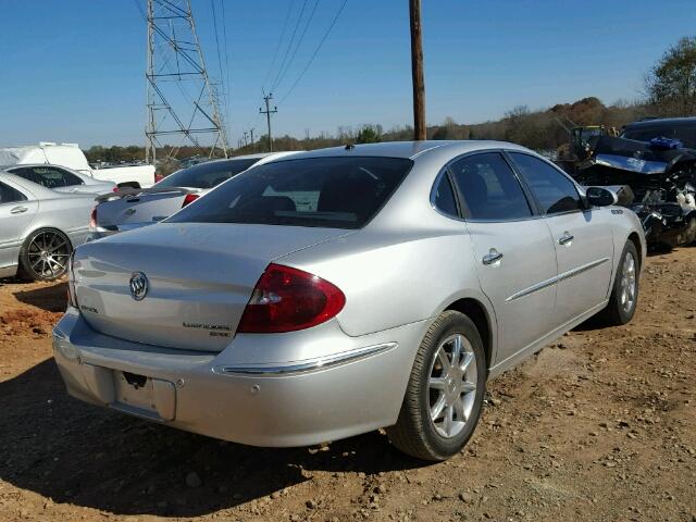 2G4WE537451193259 - 2005 BUICK LACROSSE C SILVER photo 4