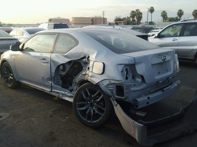 JTKJF5C76E3066348 - 2014 TOYOTA SCION TC 银色 照片 3