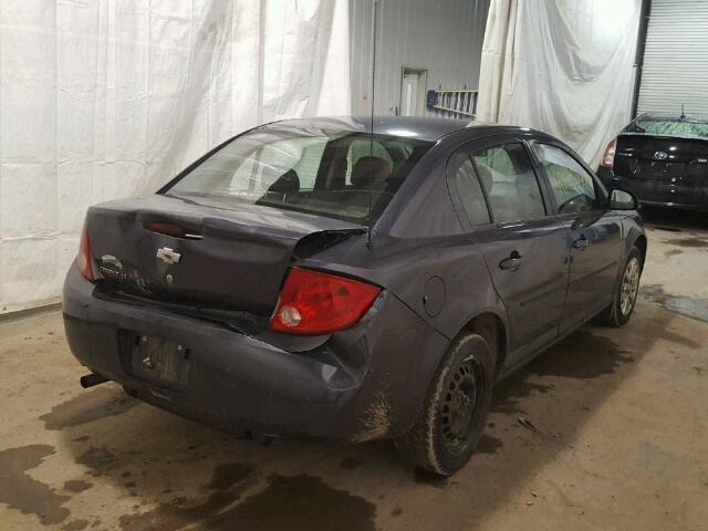 1G1AT58H297291469 - 2009 CHEVROLET COBALT LT GREEN photo 4