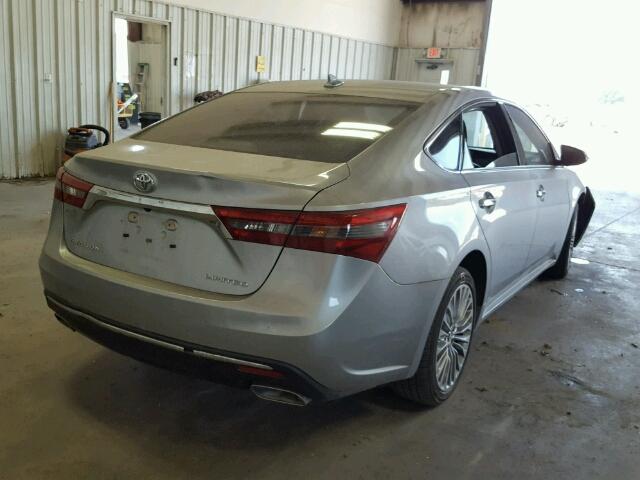 4T1BK1EB5GU200566 - 2016 TOYOTA AVALON XLE SILVER photo 4