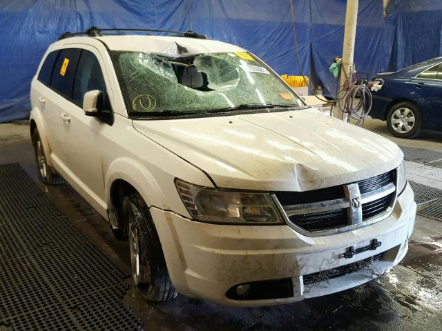 3D4PG5FV6AT234080 - 2010 DODGE JOURNEY SX WHITE photo 1