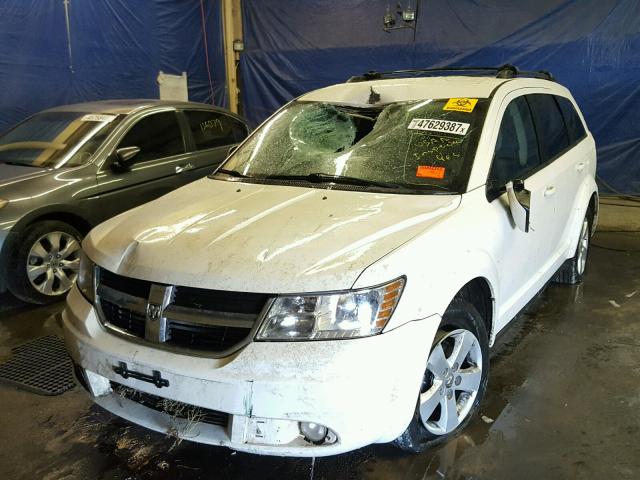 3D4PG5FV6AT234080 - 2010 DODGE JOURNEY SX WHITE photo 2