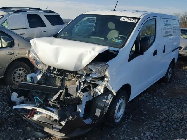 3N6CM0KN9EK700199 - 2014 NISSAN NV200 2.5S WHITE photo 2