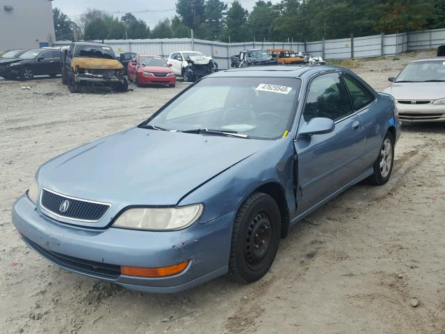 19UYA2259WL014301 - 1998 ACURA 3.0CL Turquesa foto 2