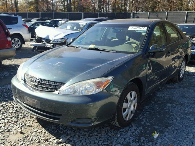 4T1BE32K44U376219 - 2004 TOYOTA CAMRY LE 绿色 照片 2