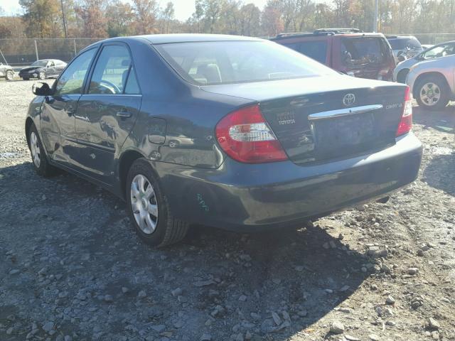 4T1BE32K44U376219 - 2004 TOYOTA CAMRY LE 绿色 照片 3