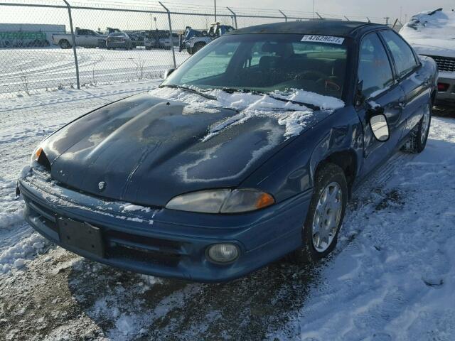 2C3HH46T9VH517325 - 1997 CHRYSLER INTREPID TURQUOISE photo 2