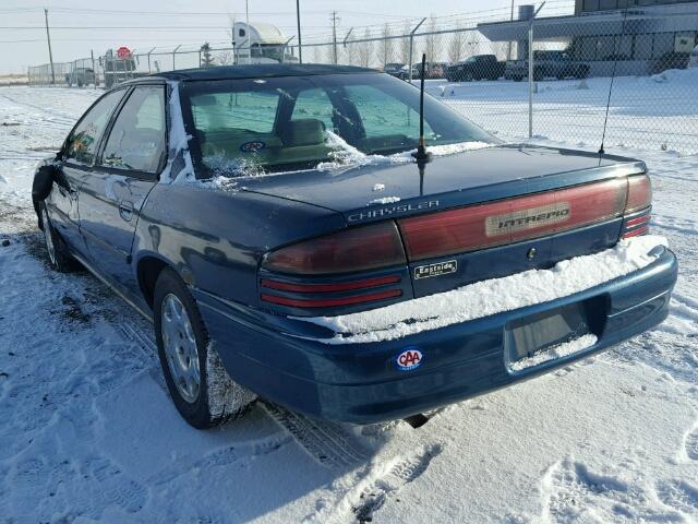 2C3HH46T9VH517325 - 1997 CHRYSLER INTREPID TURQUOISE photo 3