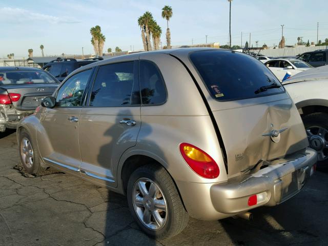 3C8FY68B63T617954 - 2003 CHRYSLER PT CRUISER GOLD photo 3