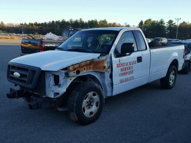 1FTRF12206NB23061 - 2006 FORD F150 Ақ фото 2