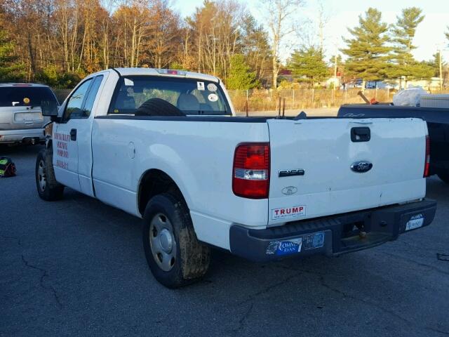 1FTRF12206NB23061 - 2006 FORD F150 WHITE photo 3