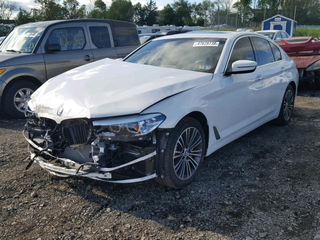 WBAJA7C37HWA70152 - 2017 BMW 530 XI WHITE photo 2