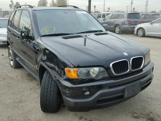 5UXFA53522LP34666 - 2002 BMW X5 3.0I BLACK photo 1