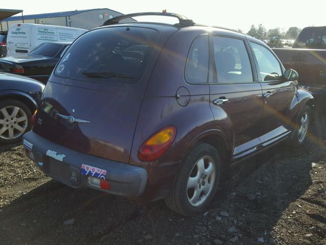 3C8FY58B92T273576 - 2002 CHRYSLER PT CRUISER MAROON photo 4