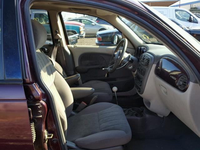 3C8FY58B92T273576 - 2002 CHRYSLER PT CRUISER MAROON photo 5