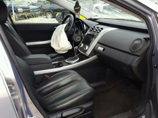 JM3ER29LX80191448 - 2008 MAZDA CX-7 SILVER photo 5