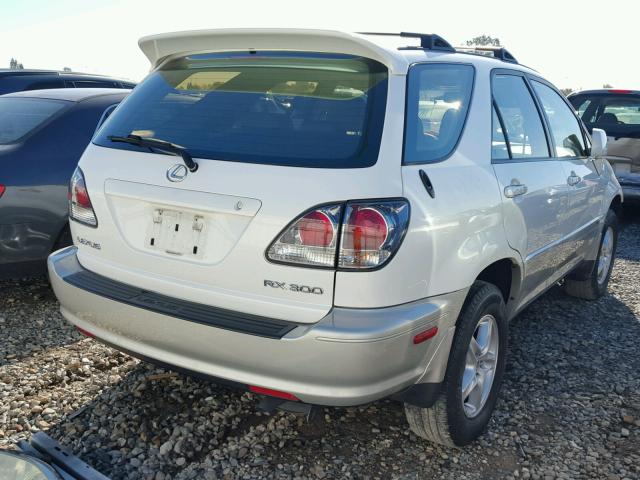 JTJHF10U230298921 - 2003 LEXUS RX 300 WHITE photo 4