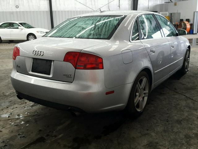 WAUDF68E55A463947 - 2005 AUDI A4 2.0T QU SILVER photo 4