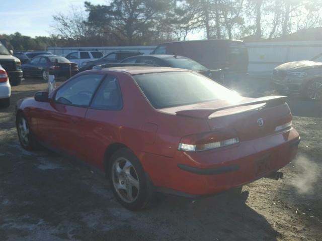 JHMBB6249XC009339 - 1999 HONDA PRELUDE RED photo 3