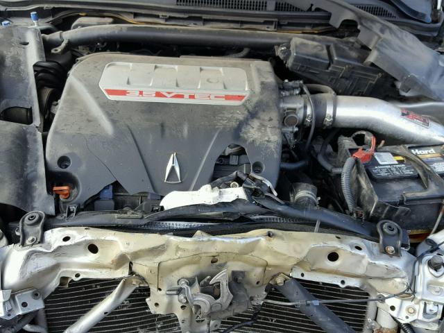 19UUA76507A035914 - 2007 ACURA TL TYPE S SILVER photo 7