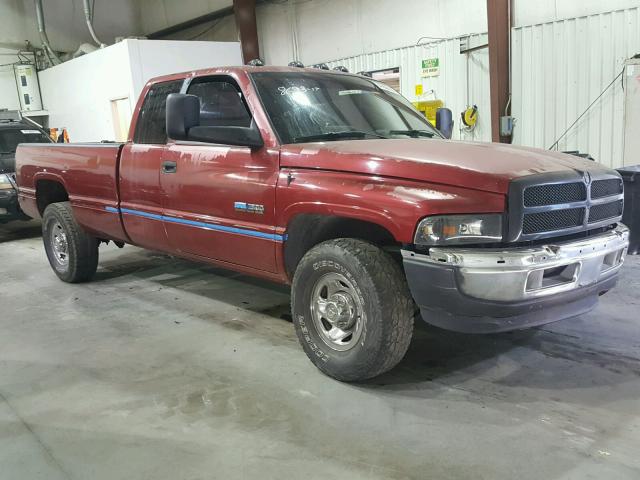 0K0050855936 - 1997 DODGE RAM 2500 MAROON photo 1